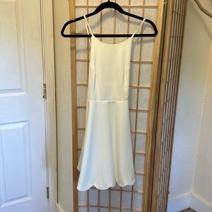 Lulus small white cocktail dress